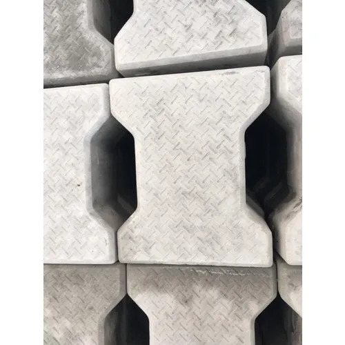 Paver Blocks - Aerated Concrete 60 mm Thickness Grey Color | Decorative Concrete Blocks Frost Resistant for Landscaping