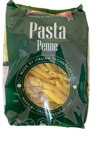 Penne Pasta - Fresh Quality 500g Pack, Yellow Color , Grade A for Adults Cooking