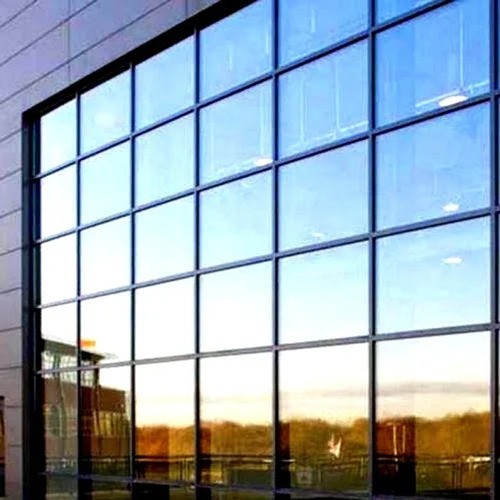 Pressure Plate Glazing System - Customized Glass Panels , Durable and Weather-Resistant Design with Secure Mechanical Fasteners for Minimal Frame Visibility
