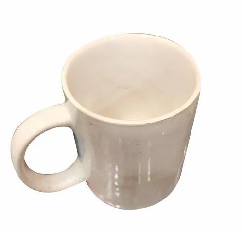 White Plain Ceramic Mug