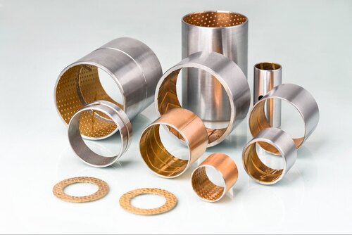 Bearing Bushes - Steel Sleeve | Self-Lubricating, Compact Design, Long Lifespan, Shock Absorption, Easy Installation, Temperature Stability, Smooth Operation
