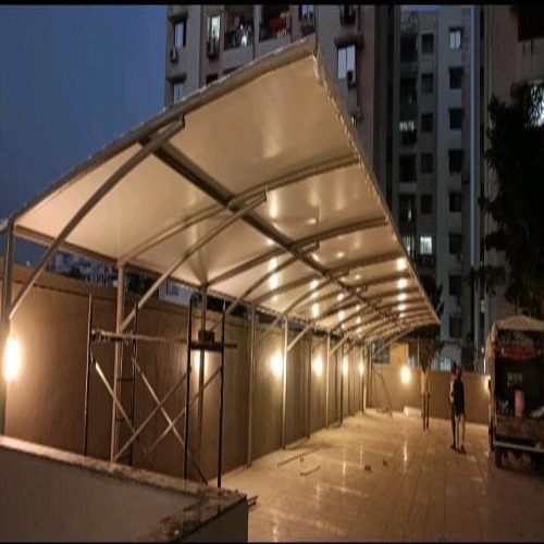 Car Parking Tensile Structure - Material: Asphalt Tile