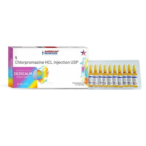 Chlorpromazine Injection Ip 50 Mg/2Ml - Dosage Form: Liquid