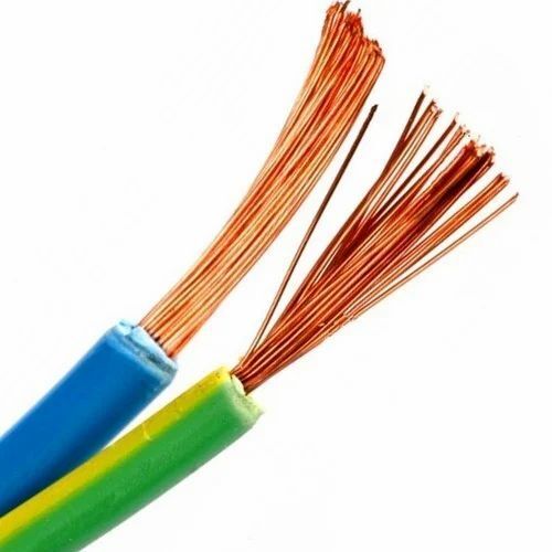 Electrical Wire - Copper Material, 650/1100 Volts Rated, Tangle-Free Use, Corrosion Resistant, Long-lasting Performance, Fire Resistant