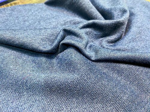 French Terry Fabric - Cotton-Polyester Blend, Available in All Colors | Exceptionally Soft, Lightweight, Plain Texture