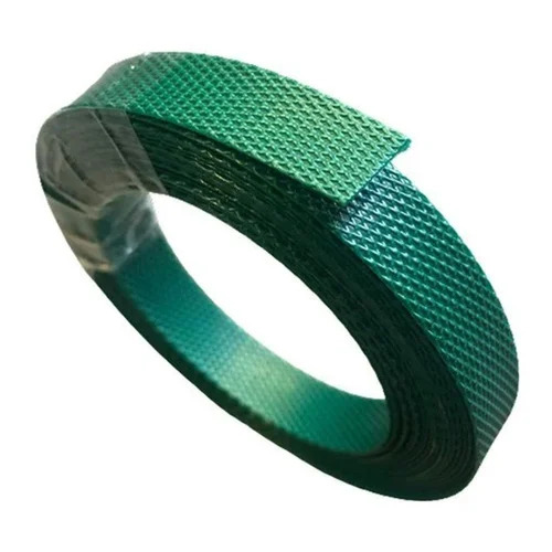 Green Pet Strap - 12 mm Round Foam, Green | High Tensile Strength, Recyclable, UV Resistant, Shock Absorption, Smooth Surface, Lightweight, Corrosion-Free