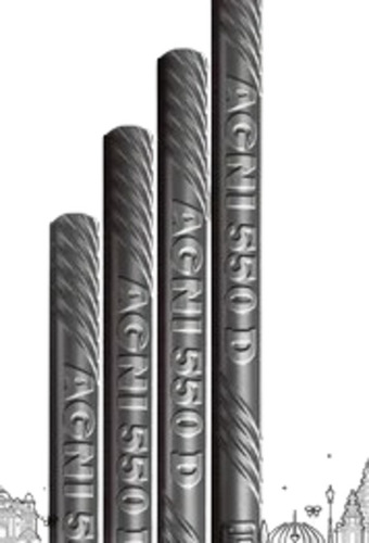 Jsw Neosteel Tmt Bars - Mild Steel, 12 Meter Length, Grey Color, Round Shape, Polished Surface | Durable & Fine Finished for Industrial Use