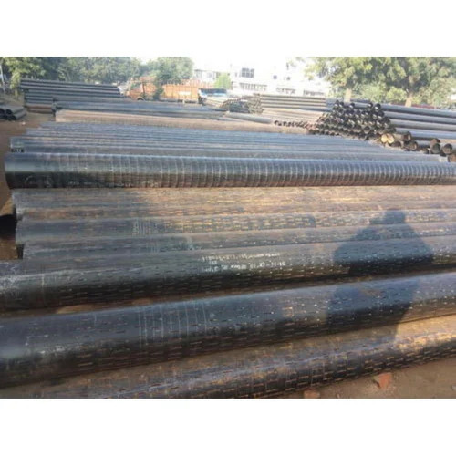 Ms Slotted Round Pipe - Material: Mild Steel