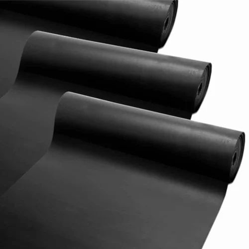 Rubber Sheet - Color: Black