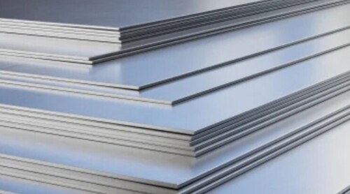 Stainless Steel 304L Sheet - Rectangular, Grey, Polished Finish | Machine Made, Suitable for Steel Pipes and General Stainless Steel Products
