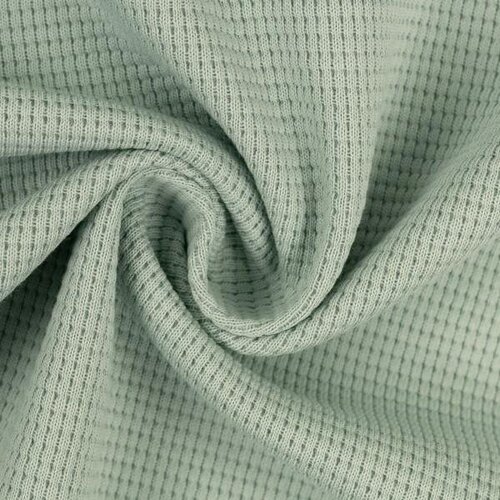 Waffle Knitted Fabric - 50% Cotton & 50% Polyester 200-260 GSM Multicolour Prints & Plain Patterns Warm and Versatile Texture for Apparel/Clothing
