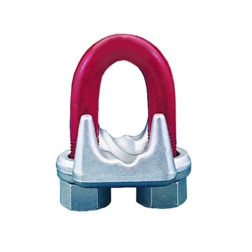 Wire Clamp - Metal & Plastic, 7 Foot Height, Silver Color | Durable, Corrosion Resistant, Adjustable Size, Heavy Duty, Non-Slip Grip, High Strength