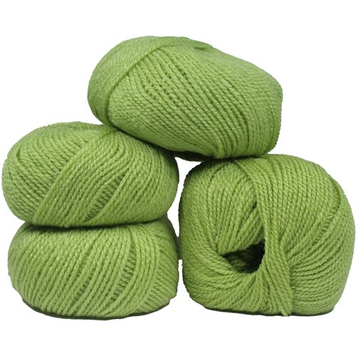 Wool Knitted Yarn - 100% Nylon, Various Colors | Low Shrinkage, Filament Character, Finely Finished for Crochet Projects