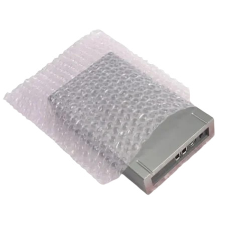 Air Bubble Bags - Plastic, Transparent | Self Adhesive, Good Quality, Polybag Packaging, Ideal for Shopping Use