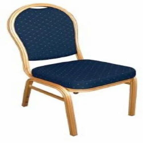Aluminium Cushion Banquet Chair - Fabric Upholstery Customized Size Multicolor Finish | Designed for Optimum Comfort 250 kgs Load Capacity