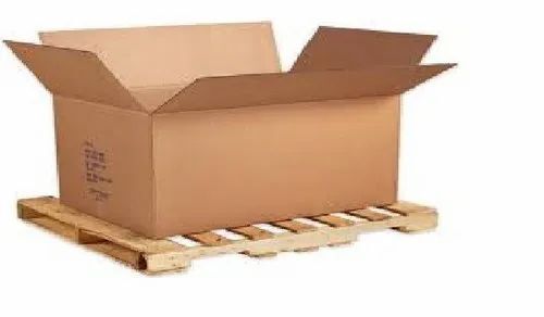Cargo Carton Box - Paper Material, Plain Design, Brown Color | Ideal for Packaging and Shipping Needs