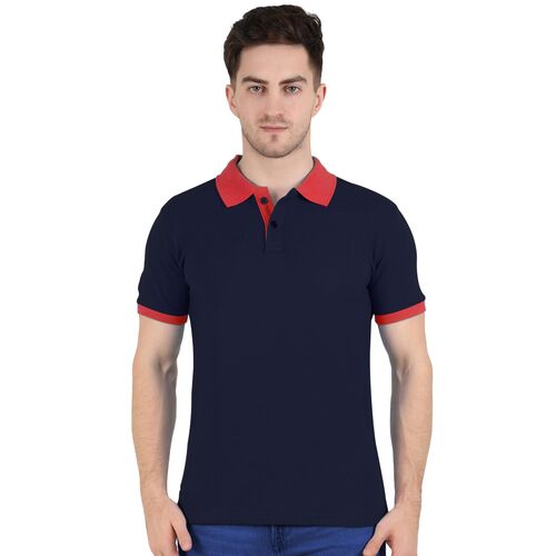 Men T Shirt - Regular Fit, Customized Size , Short Sleeves, Plain Pattern, All Colors Available