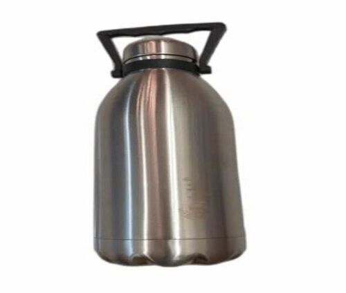 Stainless Steel Insulated Water Bottle - 1000ml, Silver | Rust Resistant, Eco-Friendly, BPA-Free, Lightweight, Wide Mouth Opening, Easy to Clean, Sweat-Proof, Stylish Design