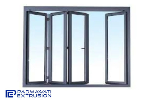 White Rectangular Aluminum Window Frame