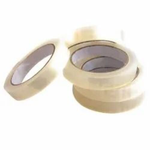 Bopp Tape - 50m Length, 12mm Width | Transparent, Single-Sided Adhesive, Eco Pack Quality