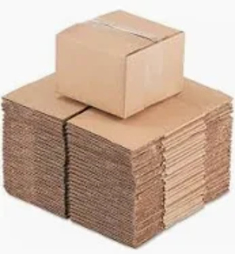 9 Ply Corrugated Paper Box - Brown, Square One Piece Folder Shape | Fully Customizable Sizes, Eco-Friendly Art Paper with All Printing Options
