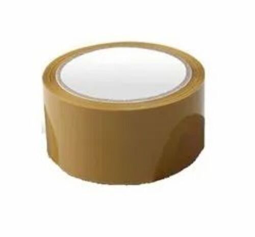 BOPP Self Adhesive Packaging Tape - 120 Meter Length, 24 Millimeter Width, Brown Color | Single Side Adhesive, Eco Pack Roll Packaging