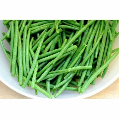 French Beans - A Grade, Plastic Bag Packaging | Chopped, Common Shape, Cooked Style, Pesticide Free, Shelf Life: 3 Days