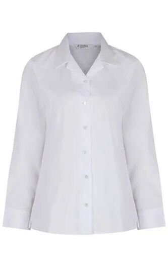 Long Sleeves Rever Collar Shirt - Cotton, Casual Fit, Blue | Stylish Design, Breathable Material, Vibrant Colors, Easy Button Closure