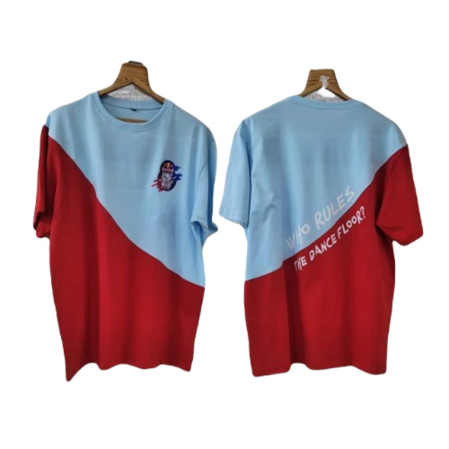 Men Printed T Shirts - Cotton Medium Size Multicolor | Short Sleeves O-Neck Collar Soft Fabric with Attractive Printed Pattern