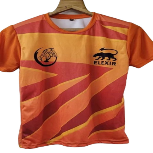 Polyester Men T-Shirt - Regular Fit, Multicolor Polo Collar, Soft Printed Fabric, Short Sleeves for Casual Wear