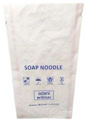 Rectangular Printed Plastic Bag - Durable Plastic, Customized Size, White Color | Fine Finished, Offset Printing, Holding Capacity: 50 Kg