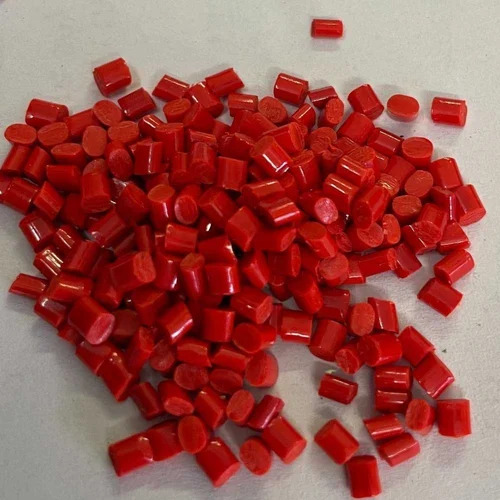 Reprocessed Red PP Plastic Granules