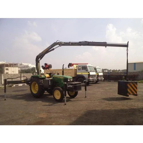 Robust Design Tractor Loader Cranes - Application: Construction