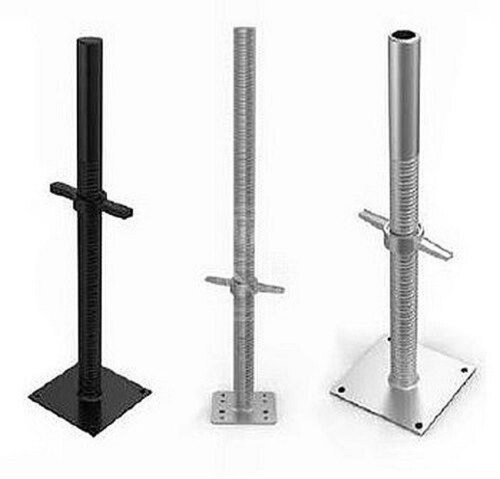 Scaffolding Base - Bamboo, Electric Galvanized Finish | Commercial Use, Customizable Color, Includes Boards and Couplers