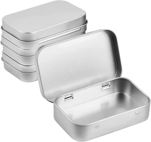 Stainless Steel 304 Medical Instrument Storage - Rectangular 4.2mm Thickness Polished Silver Finish 1kg Capacity