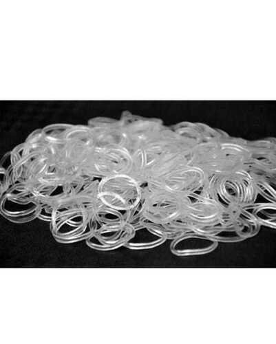 Transparent Plastic Rubber Band - Ash %: K