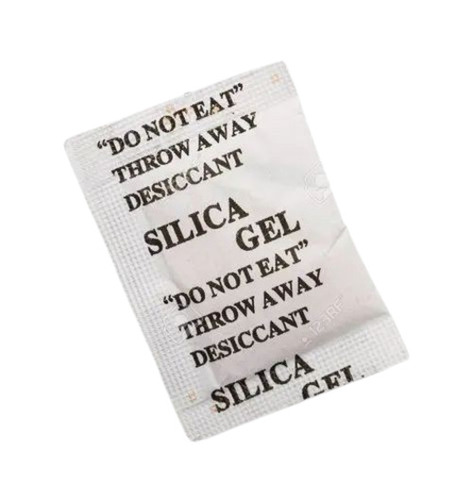 White Silica Gel - Industrial Grade, White Granule Solid | 100% Purity, Packet Packaging
