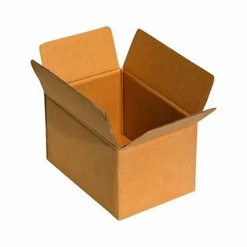 Corrugated Paper Box - 5 Ply, Disposable Brown | Plain Design for Apparel, Electronics, Food, Gifts & Crafts