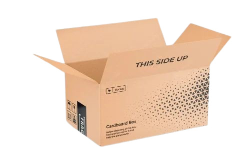 5 Ply Double Wall Cartons Packaging Box - 18 x 18 x 15 Inch | Virgin Kraft Paper, Brown Color, Rectangular Shape, Matte Finish