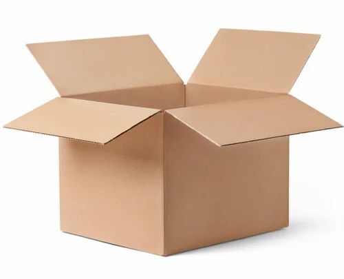 9 Ply Corrugated Box - 15.76x15.76x15.76 Inch, Brown Color, Square Shape, 25 Kg Capacity, Ideal for Apparel