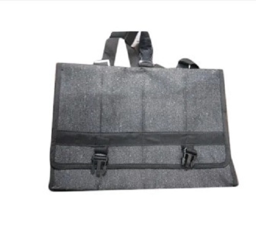 Bike Side Bag - Canvas Material, Standard Size for Two Wheelers | Easy Installation, Plain Design, Timely Delivery