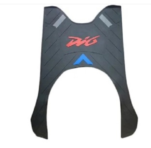 Dio Scooty Foot Mat - Rubber Material | Easy to Clean, Lightweight, Long Lasting Finish, Timely Delivery