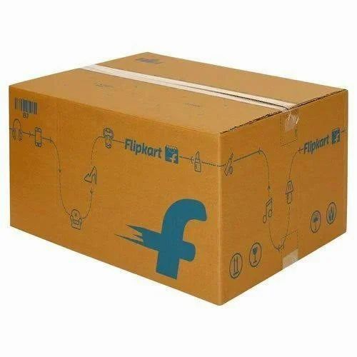 E Commerce Packaging Box - 5 Ply Double Wall, Brown Paper Material with 6-10 Kg Weight Capacity