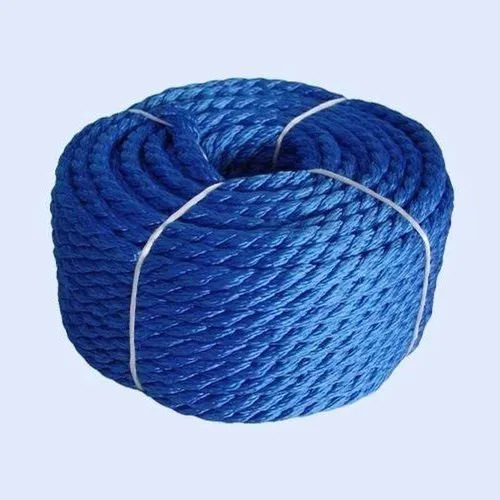 Nylon Twisted Rope - Nylon Material, All Sizes | Multicolor, Double Twist Style, Ideal for Industrial, Rescue, and Marine Applications