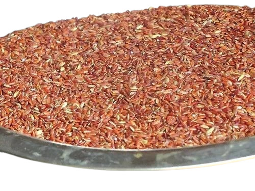Organic Medium-Grain Red Rice - 1 Kg Partial Polished | Very Good Quality, 100% Purity, Dried