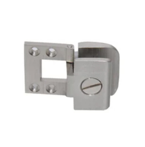 Steel Glass Hinges - Stainless Steel, Elegant Appearance | Glass Compatible, Rust-Free Finish, Precision Engineering, Easy Installation, Weatherproof Quality