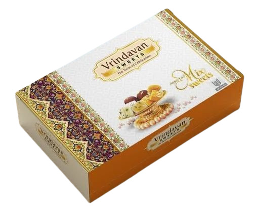 Sweet Packaging Box - Duplex Paper, Square Shape, Multi Color | Customized Design for Versatile Packaging Solutions