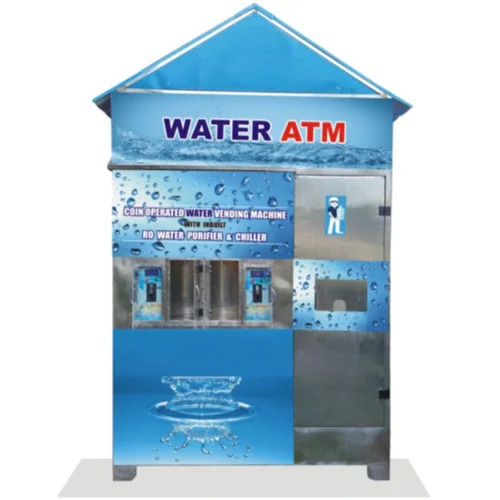 Water Vending Atm Machine - Capacity: 5000 Liter/Day