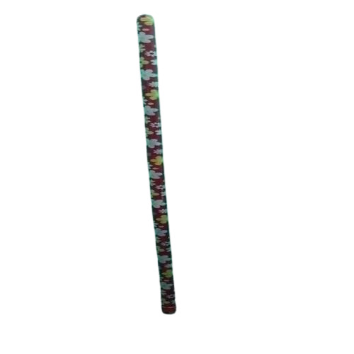 Wooden Mop Stick - 4 Inch Height, 1 Inch Width, 4 Feet Long | Green and Yellow Colors, Customizable Size