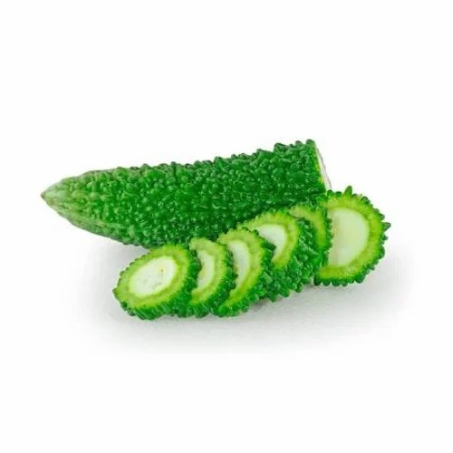 Bitter Gourd - Organic, Fresh, Chopped | No Artificial Flavour, No Preservatives, Pesticide Free, Packaged in Plastic Bag or Carton